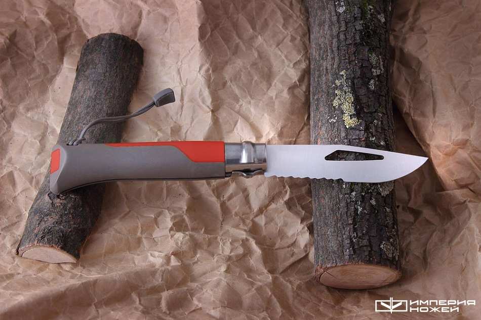 Нож Opinel №8 Outdoor Earth, красный – Opinel фото 2
