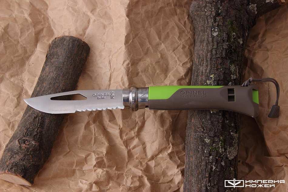 Нож Opinel №8 Outdoor Earth, зеленый – Opinel