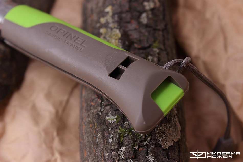 Нож Opinel №8 Outdoor Earth, зеленый – Opinel фото 4