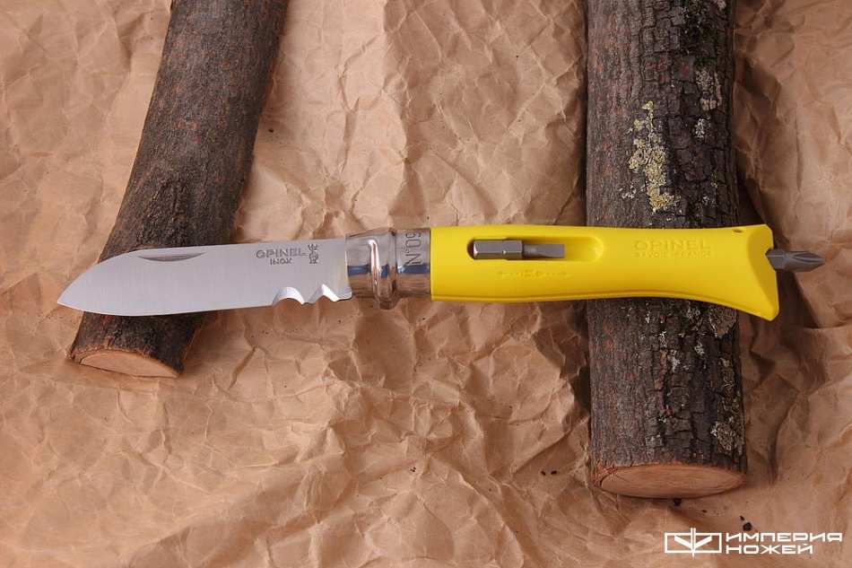 Нож Opinel №9 DIY, желтый – Opinel