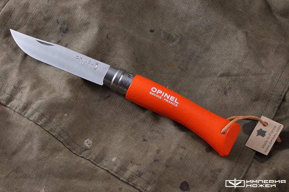 Нож Opinel №7 Trekking оранжевый – Opinel