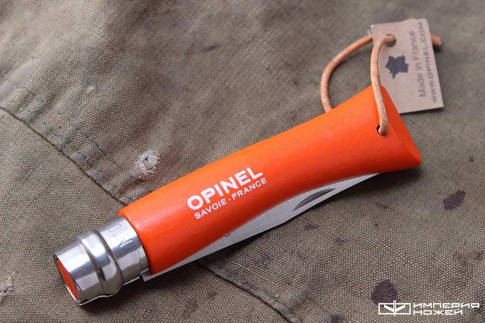 Нож Opinel №7 Trekking оранжевый – Opinel фото 5