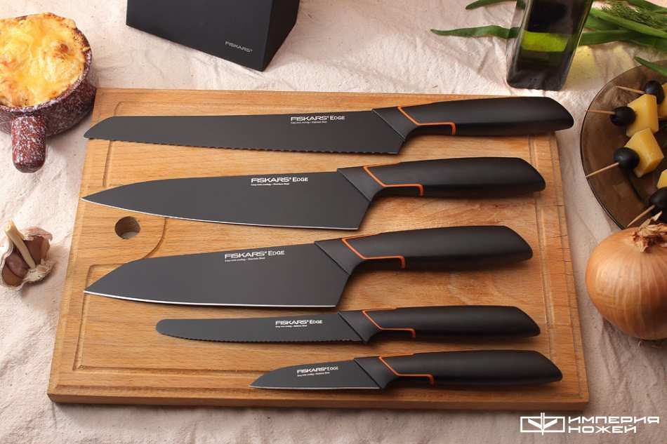 Edge Набор ножей в блоке (5 шт) – Fiskars фото 2