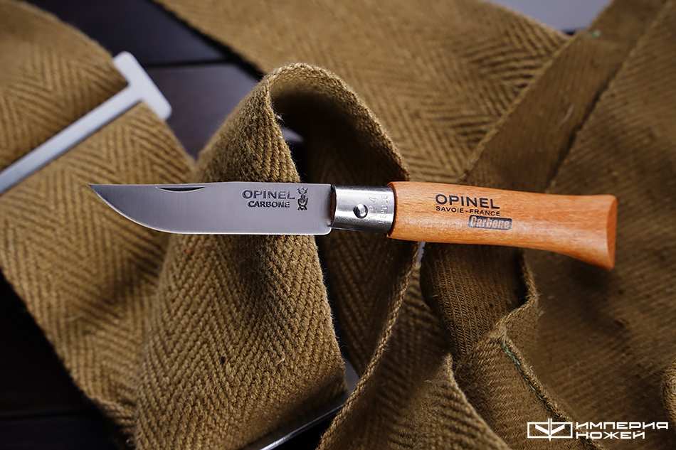 складной нож Opinel №4, углеродистая сталь, бук – Opinel
