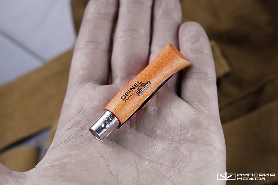 складной нож Opinel №4, углеродистая сталь, бук – Opinel фото 4