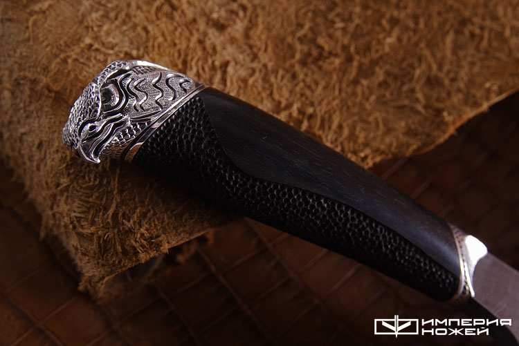 Нож ручной работы Кречет – Северная корона фото 3