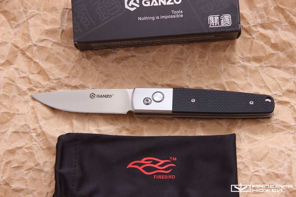 Нож G7211 черный – Ganzo