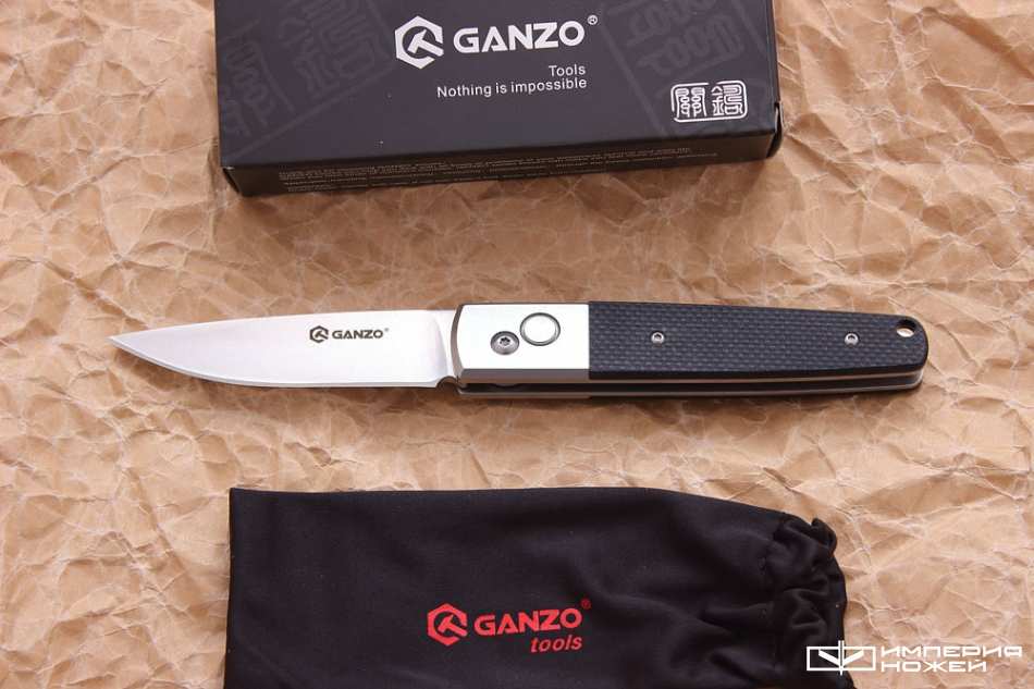 Нож G7212 черный – Ganzo