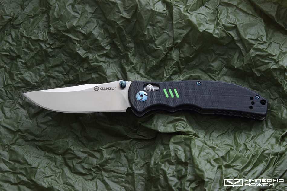 Автоматический выкидной нож G7501 черный – Ganzo