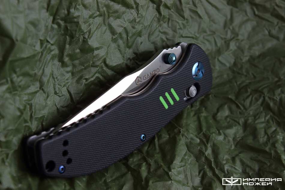 Автоматический выкидной нож G7501 черный – Ganzo фото 5