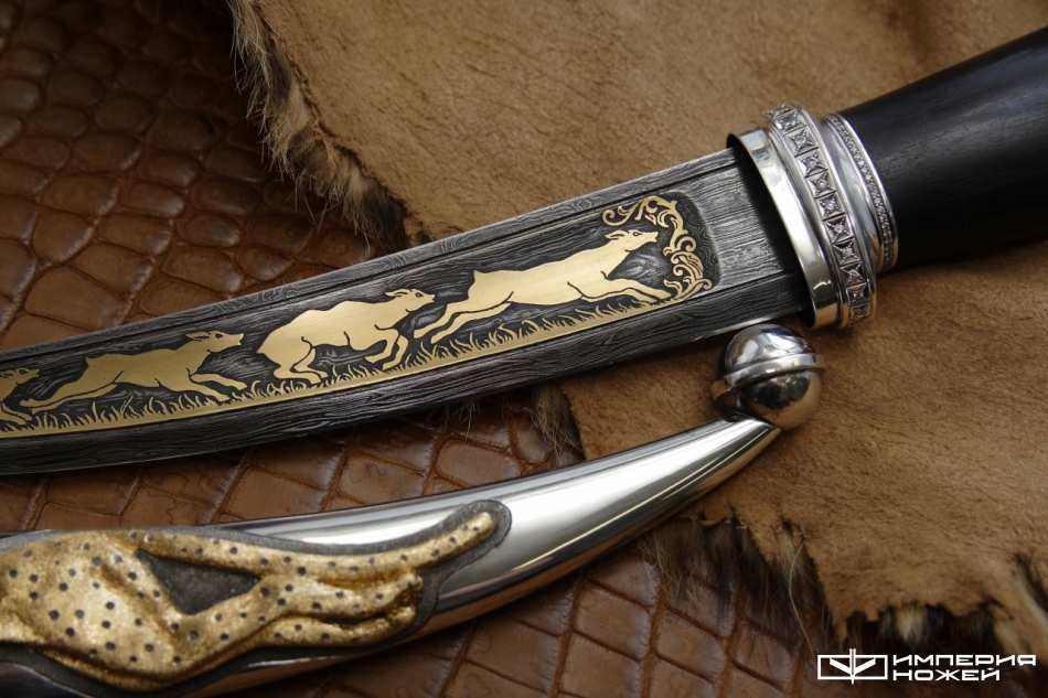 нож ручной работы Подарок Хану – Северная корона фото 3