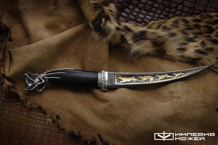 нож ручной работы Подарок Хану – Северная корона фото 4