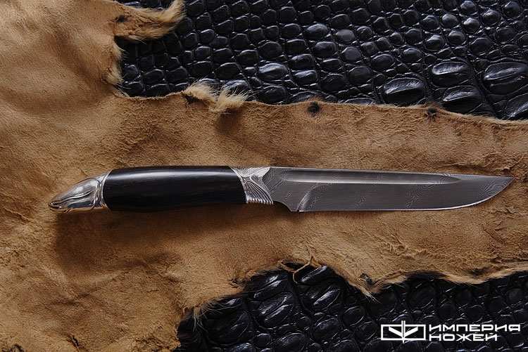 Нож ручной работы Сом – Северная корона