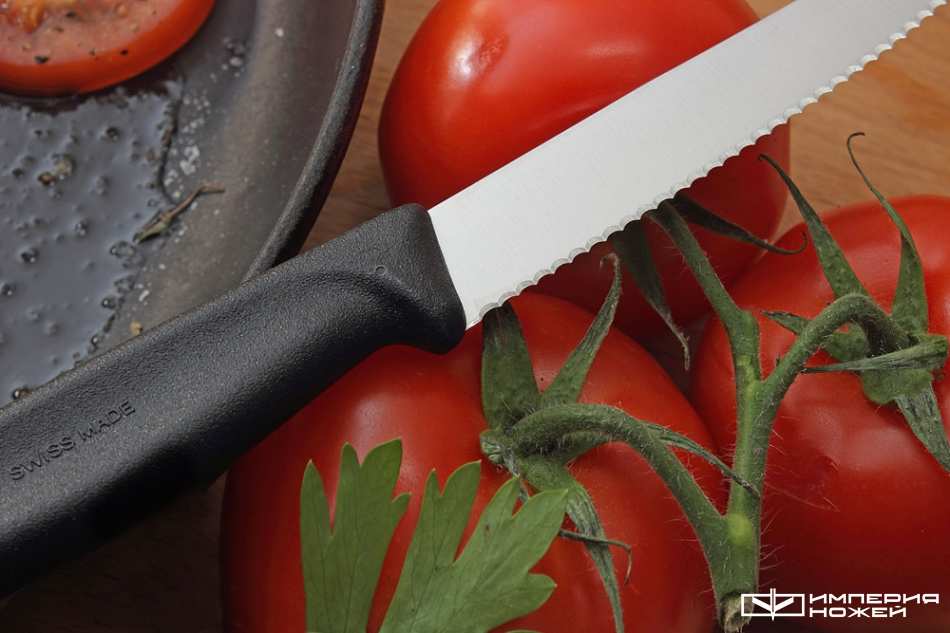 Нож для стейка и пиццы SwissClassic, черный 12.0 – Victorinox фото 4