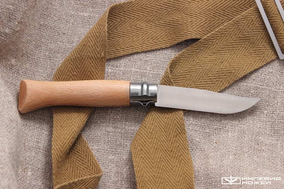 Нож Opinel №9, нержавеющая сталь, бука – Opinel фото 2