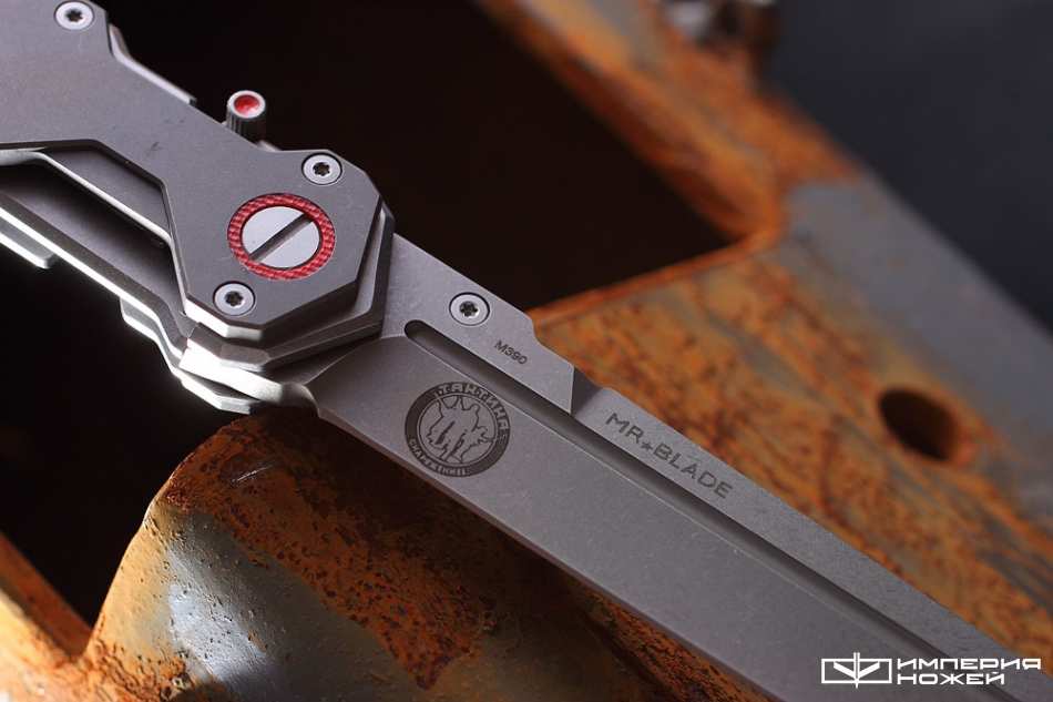 складной нож Ferat M390/Titanium Лимитированная серия – Mr.Blade фото 3