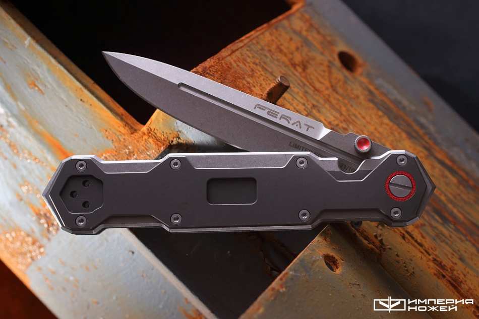 складной нож Ferat M390/Titanium Лимитированная серия – Mr.Blade фото 5
