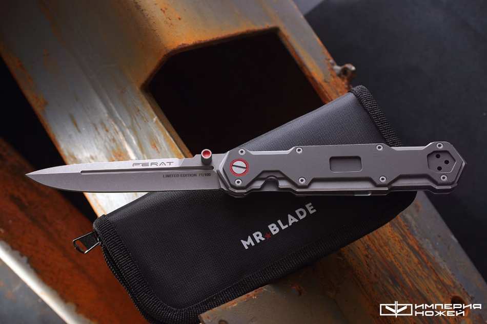 складной нож Ferat M390/Titanium Лимитированная серия – Mr.Blade фото 7