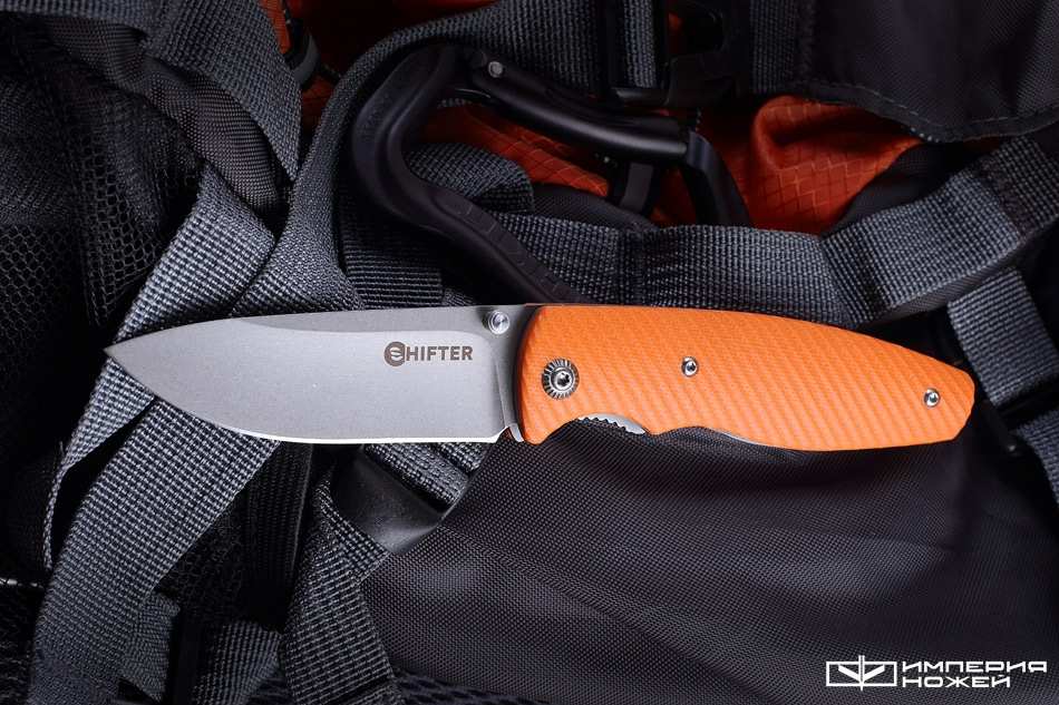 складной нож Zipper Bright Orange – Mr.Blade