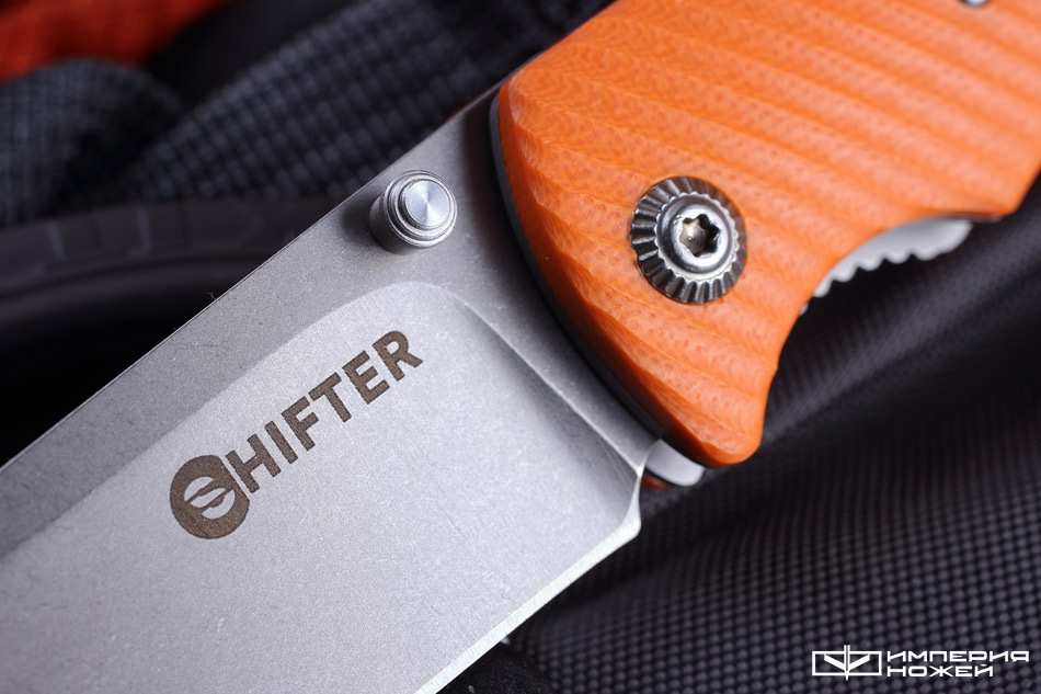 складной нож Zipper Bright Orange – Mr.Blade фото 2
