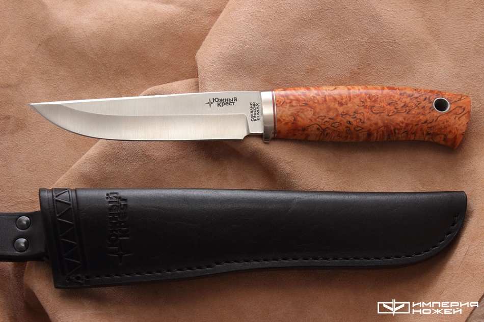 нож Боровой М Elmax Карельская береза – Южный Крест