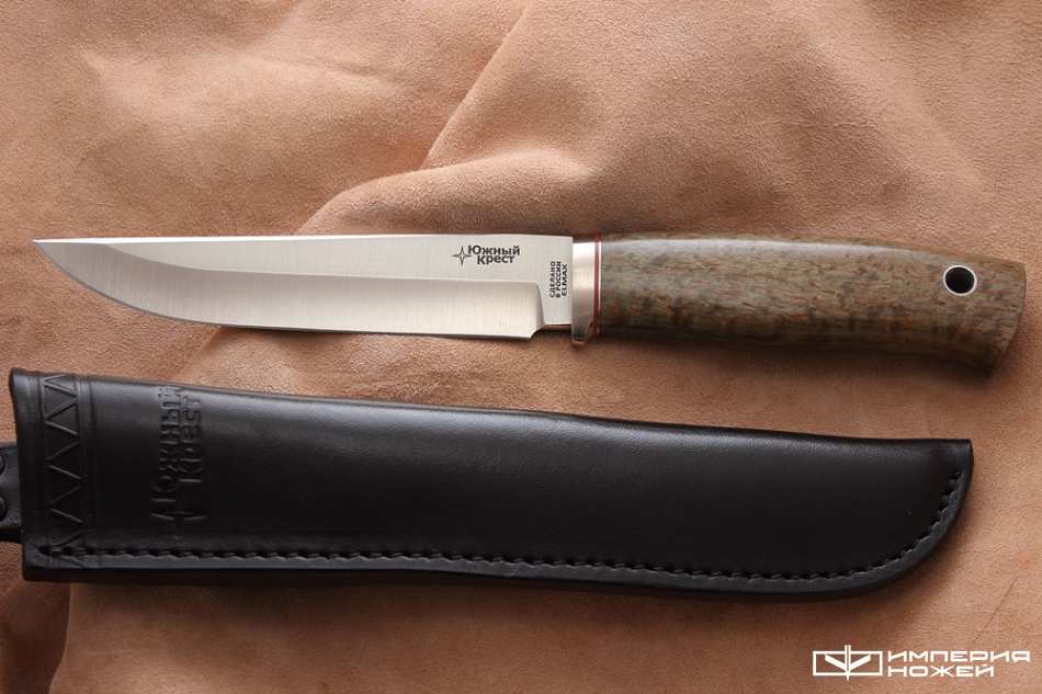 нож Боровой Elmax Карельская береза – Южный Крест