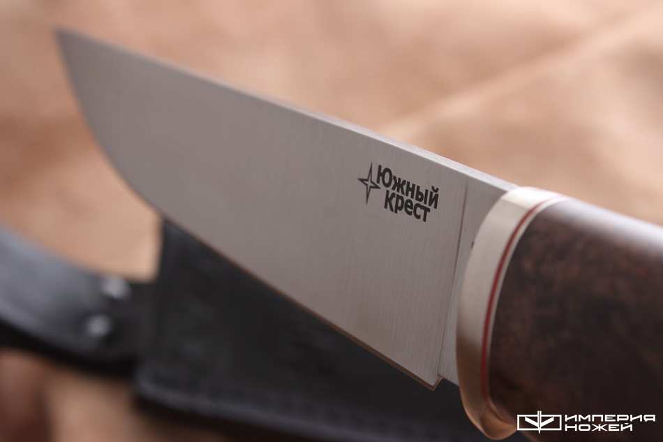нож Длинный Джек Elmax Карельская береза – Южный Крест фото 3