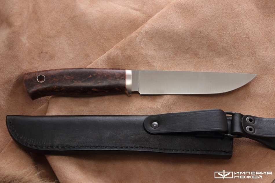 нож Длинный Джек Elmax Карельская береза – Южный Крест фото 4