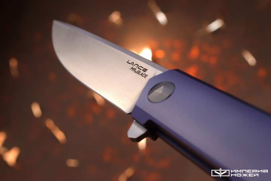 складной нож Lance M390/Titanium – Mr.Blade фото 3