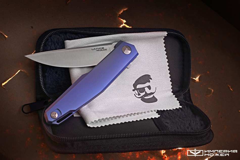 складной нож Lance M390/Titanium – Mr.Blade фото 5
