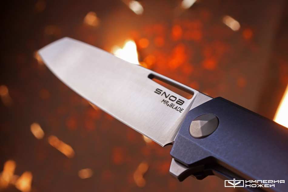 Складной нож Snob M390/Titanium – Mr.Blade фото 4