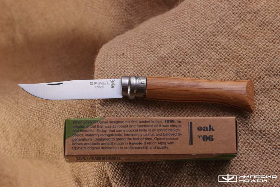 Нож Opinel №6 Дуб, в коробке – Opinel