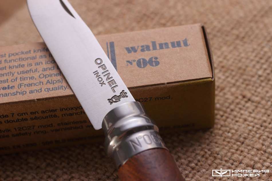 Нож Opinel №6 Орех, в коробке – Opinel фото 2