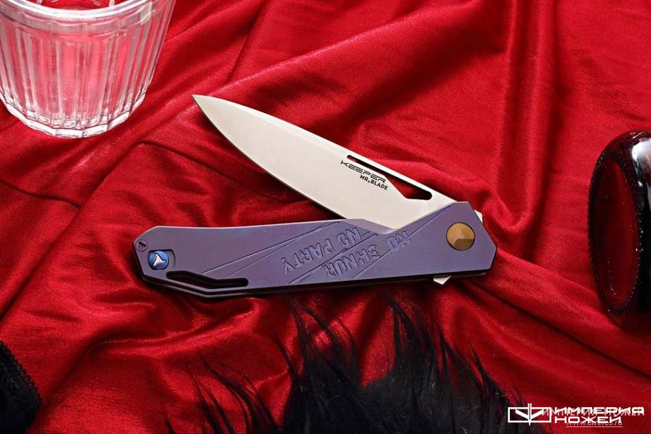 складной нож KEEPER NO SHNUR NO PARTY, purple – Mr.Blade фото 4