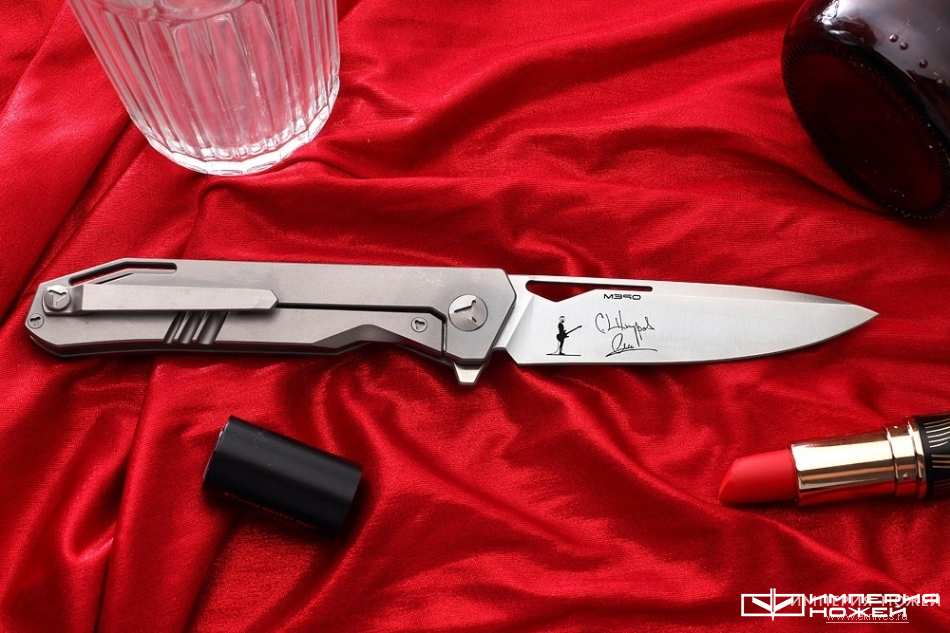 складной нож KEEPER NO SHNUR NO PARTY, metallic – Mr.Blade фото 2