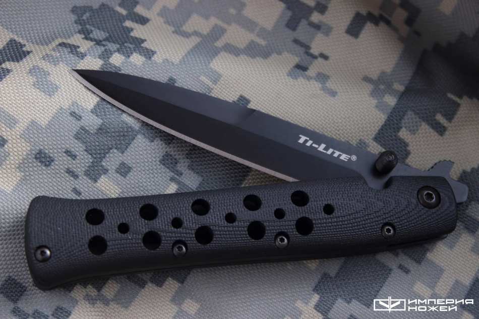 Складной нож Ti-Lite 4 black  – Cold Steel фото 3