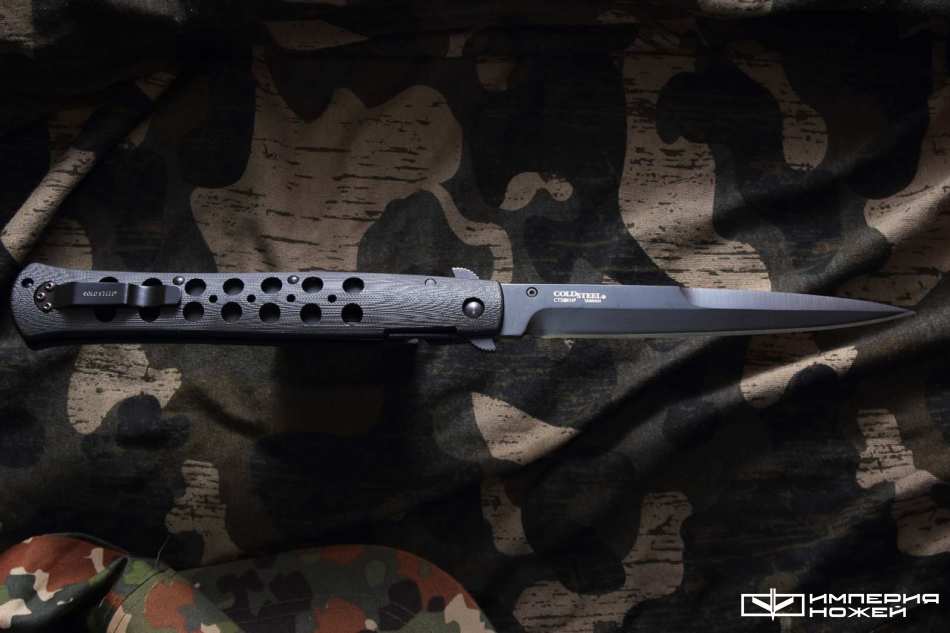 складной нож Ti-Lite 6 black CPM-S35VN – Cold Steel фото 2