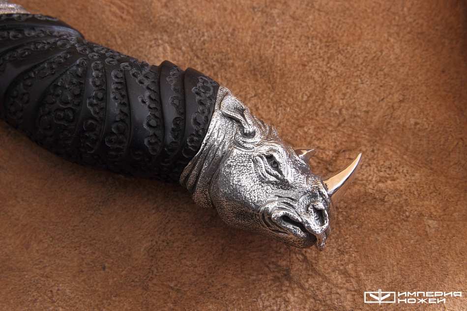 нож ручной работы Носорог – Северная корона фото 3