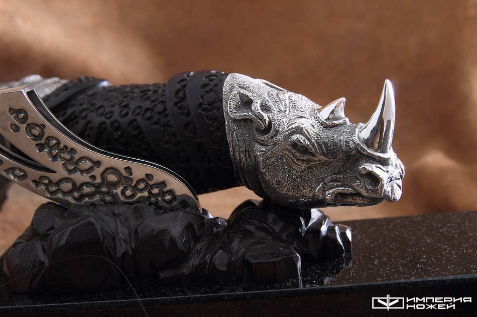 нож ручной работы Носорог – Северная корона фото 4