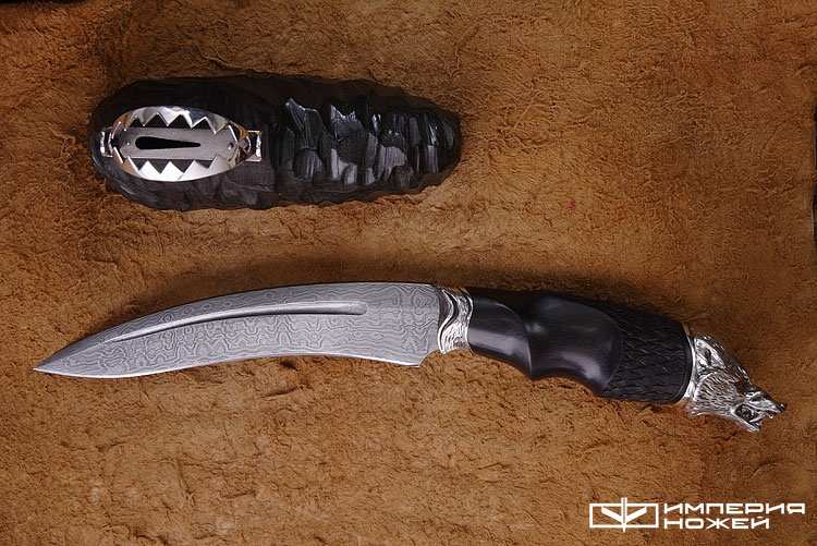 нож ручной работы Волк – Северная корона фото 3