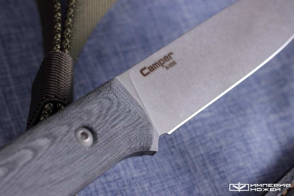 Туристический нож с фиксированным клинком Camper AUS-10 – N.C.Custom фото 2