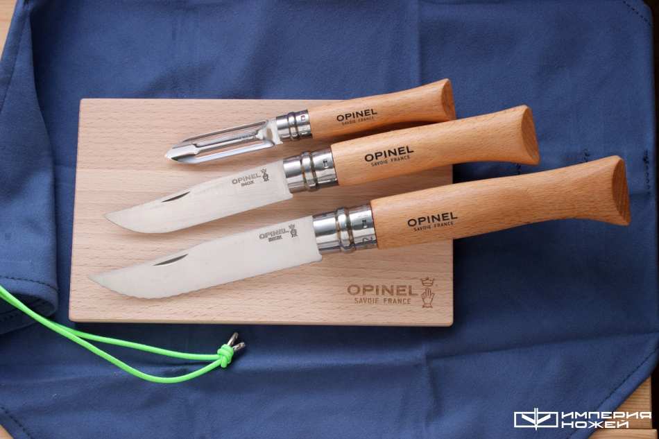 Набор 3-x ножей Opinel Outdoor cooking set – Opinel