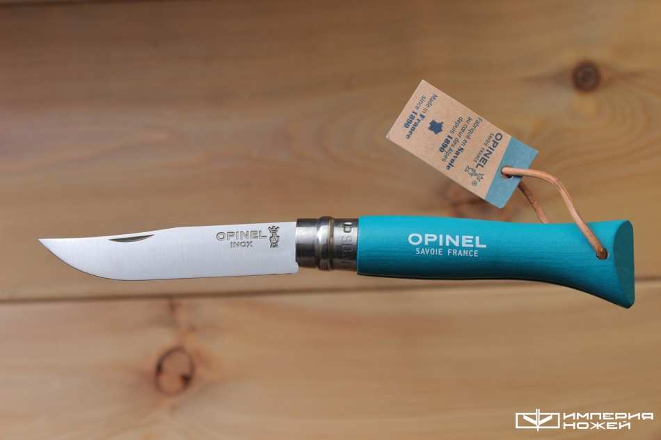 Складной нож Opinel №6 Trekking бирюзовый – Opinel