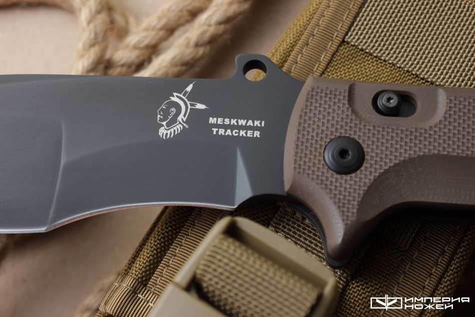 Туристический складной нож Fox FKMD Meskwaki Tracker Black DLC-Coating Blade – Fox фото 2