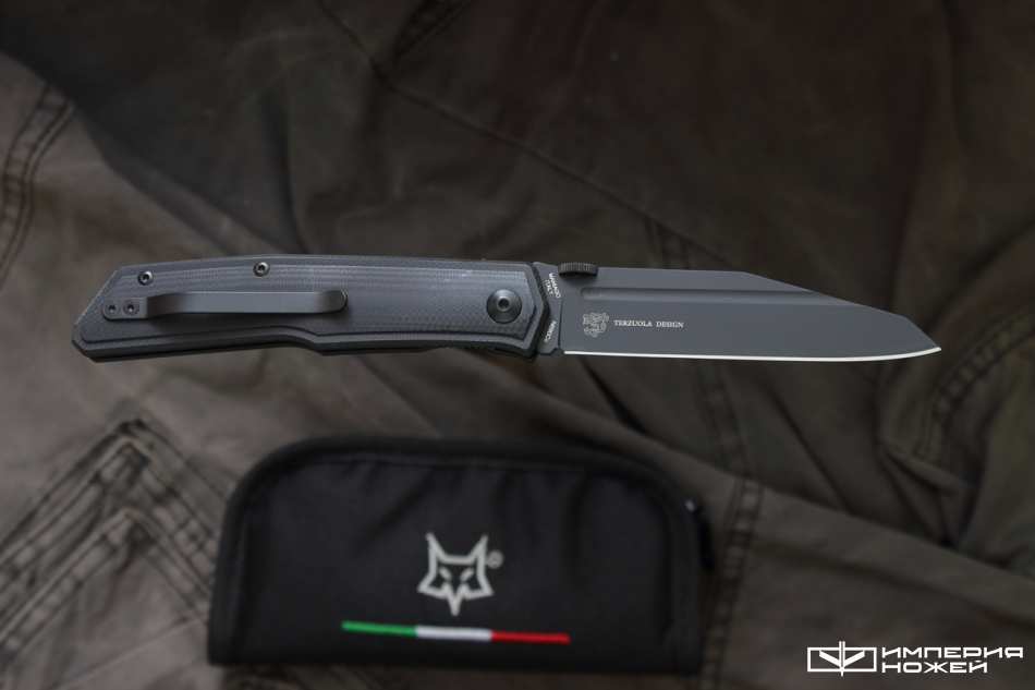 складной нож Fox Knives Design by Bob Terzuola (чёрный) – Fox фото 2