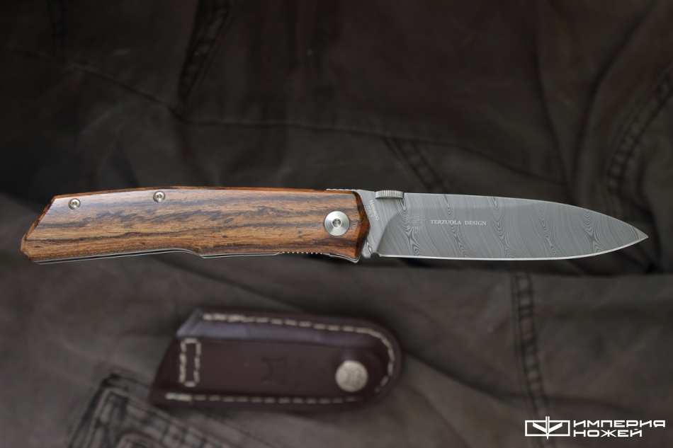 складной нож Fox Knives Design by Bob Terzuola Bocote wood  – Fox фото 2