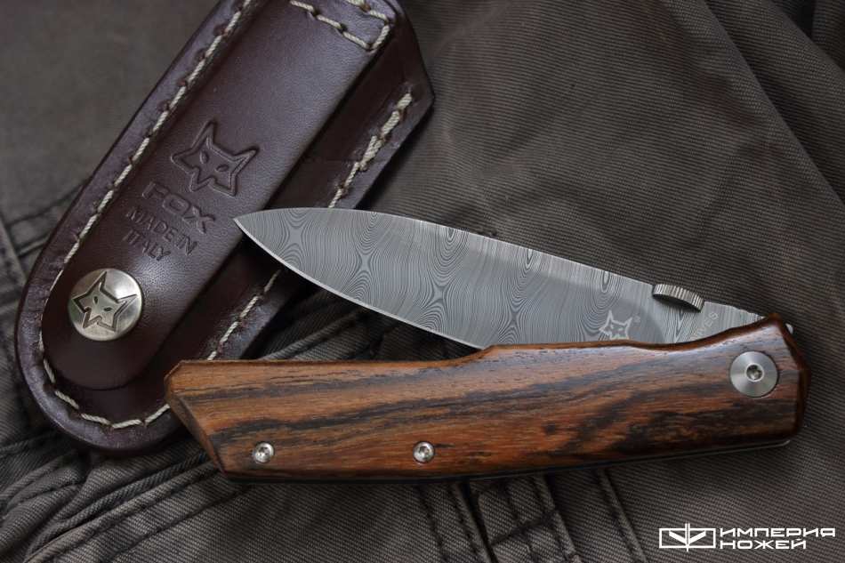 складной нож Fox Knives Design by Bob Terzuola Bocote wood  – Fox фото 3