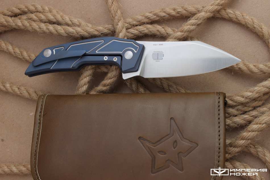 складной нож Fox Tashi Bharucha Design Phoenix Blue  – Fox
