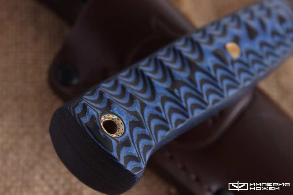 Otus-F N690 (синий)  – Owl Knife фото 4