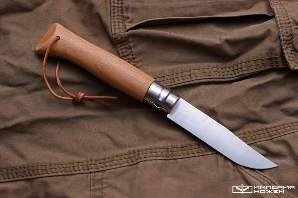 Складной нож Opinel №8 Animalia нержавеющая сталь дуб – Opinel фото 3